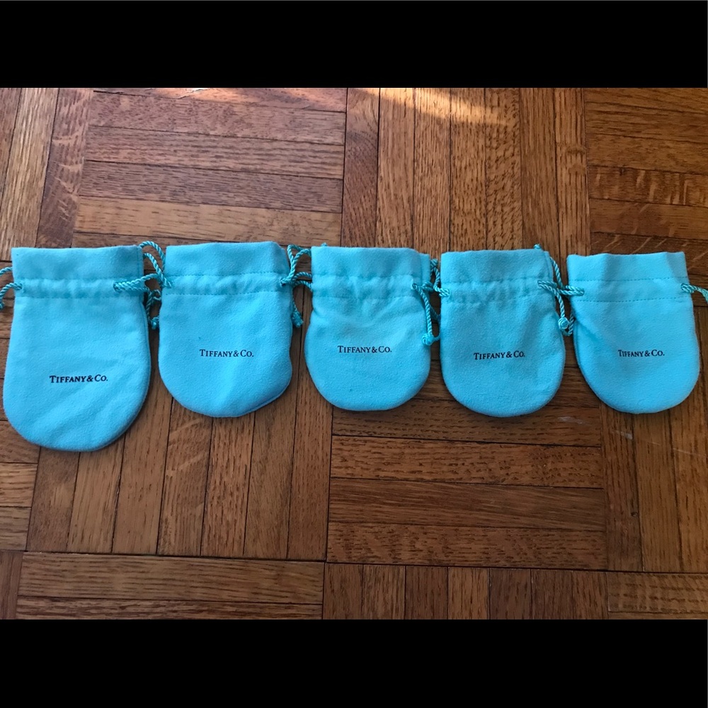 Authentic Tiffany Jewelry Pouches